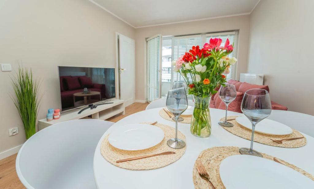 Apartmán Sun Towers 86 Svinoústí Exteriér fotografie